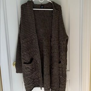 American Eagle Cardigan with Hood